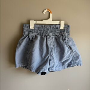Aerie Blue High-Waisted Shorts